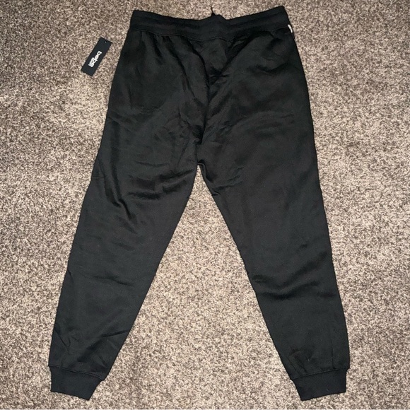 BEBE JOGGER SWEATPANTS WOMENS XL MINI LOGO NWT - Picture 2 of 5